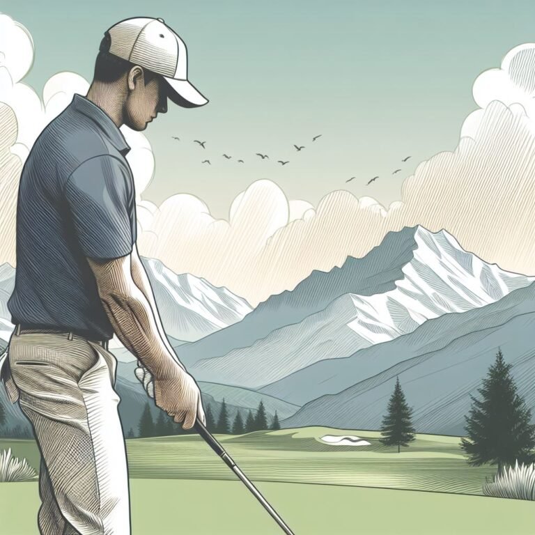 Image d'illustration d'un golf en dessin