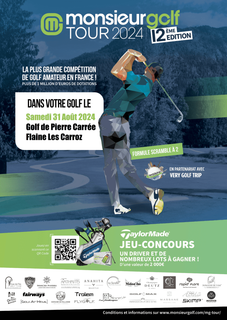 Affiche de Monsieur golf tour