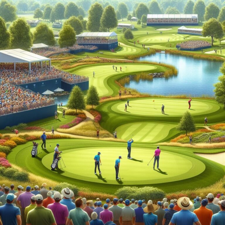 Image d'illustration d'un golf en dessin