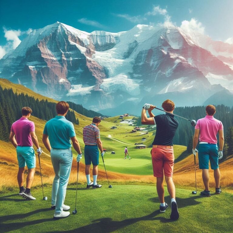 Image d'illustration d'un golf en dessin